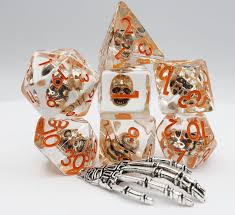 FB Dice Set - Laughing Skull